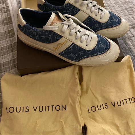 louis vuitton basket femmes|louis vuitton denim sneakers women's.